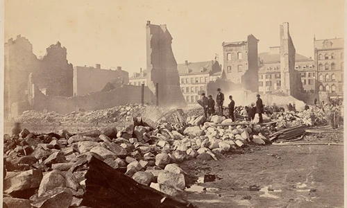 Thành phố Boston tan hoang sau vụ cháy thảm khốc nhất lịch sử 