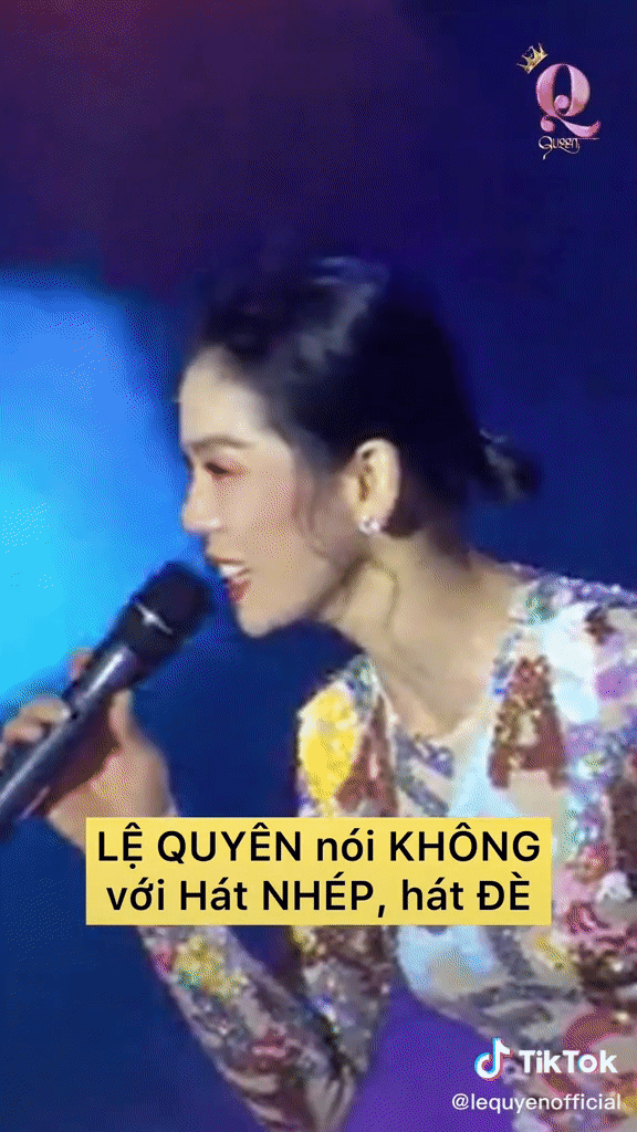 Lệ Quyên từng có cách xử lý chuyên nghiệp để không phải hát đè, - Hình 7 Le Quyen tung co cach xu ly chuyen nghiep de khong phai hat de,-Hinh-7