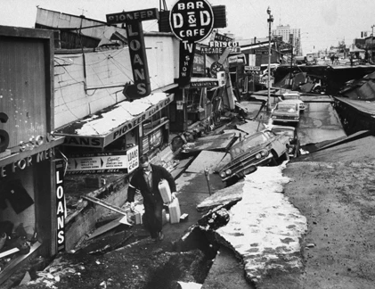 Ảnh: Tang thương trận động đất mạnh nhất lịch sử Bắc Mỹ