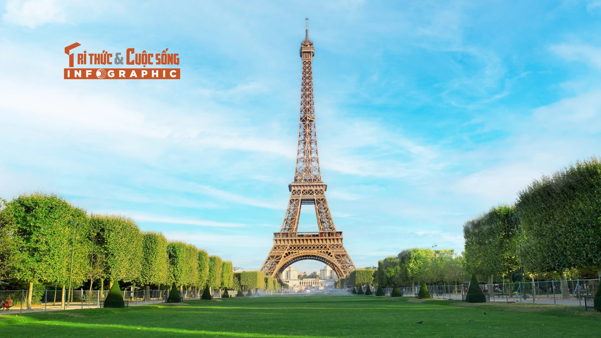 [INFOGRAPHIC] Sự thật ít biết về tháp Eiffel nổi tiếng nước Pháp