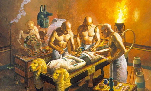 Rợn người nghi lễ “mở miệng xác ướp” Ai Cập cổ