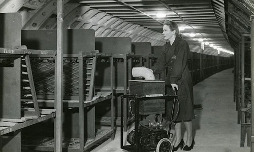 Hầm ngầm tránh không kích của Đức thời CTTG 2