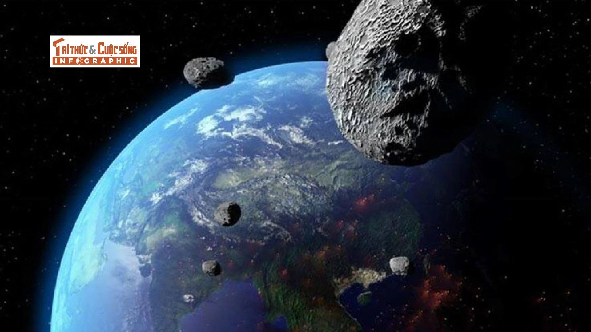 [INFOGRAPHIC] Tiểu hành tinh to ngang kim tự tháp vừa bay gần Trái đất