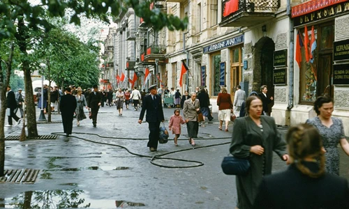 Những hình ảnh về Liên Xô dưới ống kính tướng Mỹ