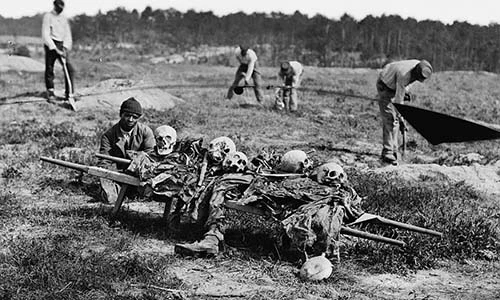 Góc ảnh ám ảnh về sự chết chóc trong Nội chiến Mỹ