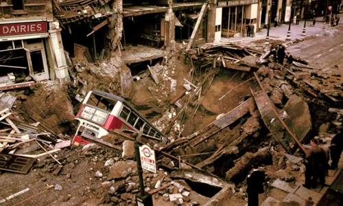 Ảnh hiếm: London bị oanh tạc thời Chiến tranh thế giới 2