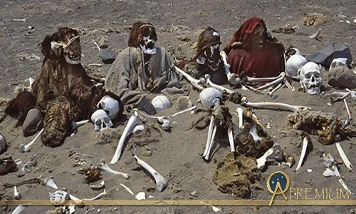 Rợn người những bộ hài cốt trắng xóa ngoác miệng cười giữa sa mạc 