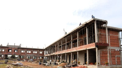 Công ty Hưởng Phúc tiếp tục thi công trường TH Long Định