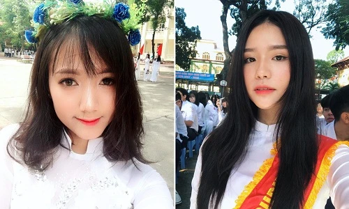 Những nữ sinh xinh đẹp hút hồn nhất mùa khai giảng 2017