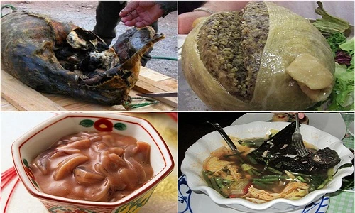 Khóc thét với đặc sản cực kinh dị giá chát