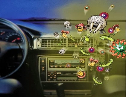 Điều hòa ô tô - ổ bệnh