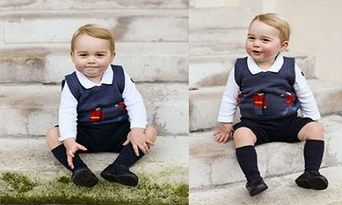 Ngắm hoàng tử bé nước Anh mặc hàng hiệu tuyệt đẹp
