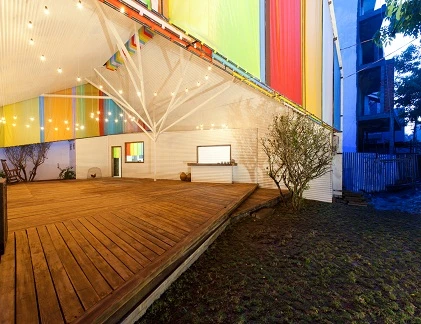 Ấn tượng mạnh cây thép chống giữa nhà TP HCM