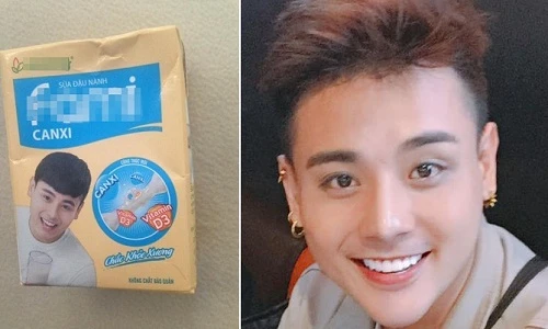 Hot boy trên hộp sữa đậu nành khiến dân tình điên đảo