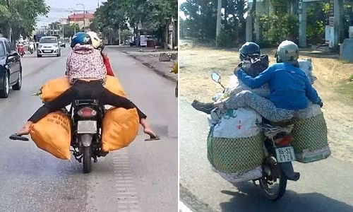 Cười không nhặt được mồm với những kiểu giao thông bá đạo