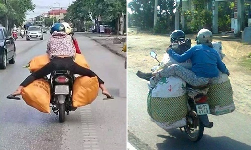 Cười không nhặt được mồm với những kiểu giao thông bá đạo