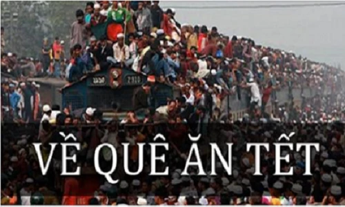 Ảnh: Niềm vui nỗi khổ mỗi lần về quê ăn Tết
