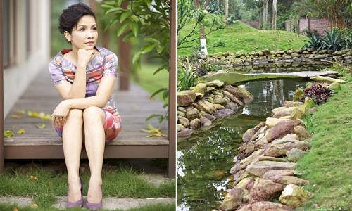 Sao Việt bỏ phố về quê xây nhà vườn, làm trang trại 