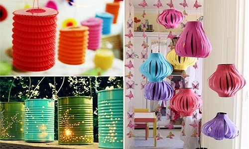 Hướng dẫn làm đèn trung thu siêu tiết kiệm
