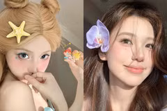 Giới trẻ mê mẩn những mẫu kẹp tóc đi biển độc đáo