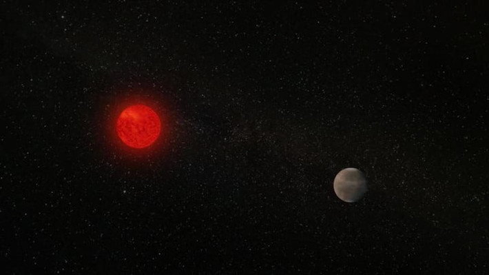 Thông qua sử dụng vệ tinh khảo sát ngoại hành tinh TESS của NASA, một nhóm các nhà thiên văn học quốc tế đã phát hiện "siêu Trái đất" rất gần Hệ Mặt trời quay quanh ngôi sao lùn đỏ TOI-1846. Hành tinh này được đặt tên là TOI-1846 b. Ảnh: newsbytesapp.com.