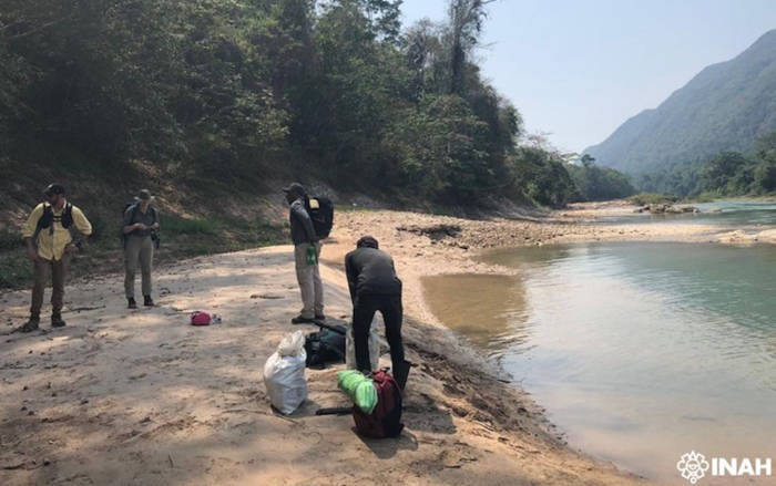 Các nhà khảo cổ tin rằng đã tìm thấy thành phố đã mất Sak-Bahlán - "vùng đất của báo đốm trắng" của người Maya bên dưới khu rừng rậm Lacandon ở Mexico. Thành phố cổ này đã bị chôn vùi dưới lòng đất hơn 3 thế kỷ. Ảnh: Josuhé Lozada/CINAH Chiapas.