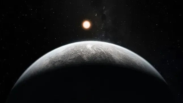 Các nhà nghiên cứu cho hay việc phát hiện một "siêu Trái đất" có tên là Kepler-735c hoàn toàn phụ thuộc vào thứ gọi là biến thể thời gian quá cảnh (gọi tắt là TTV). Ảnh: ESO/M. Kornmesser.