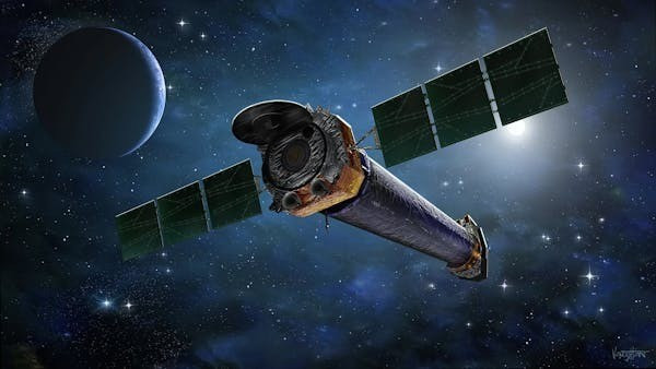ASKAP J1832-0911 phát ra cả sóng vô tuyến lẫn tia X càng khiến các chuyên gia "đau đầu" hơn khi chưa thể lý giải về những nguồn sóng bí ẩn mà vật thể này truyền tới Trái đất. Ảnh: NASA/CXC & J. Vaughan.