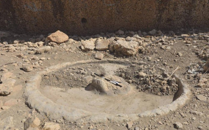 Bản đồ khảm Madaba hiện được lưu giữ tại Nhà thờ St. George ở Madaba, Jordan. Tấm bản đồ hơn 1.500 tuổi này mô tả chi tiết vùng đất thánh thời xưa. Ảnh: M. R. Al-Rawahneh/Gephyra.