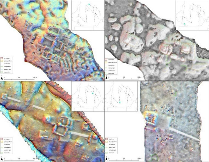 Vùng đất thấp Maya là khu vực hiện nay thuộc tỉnh Petén (Guatemala), phía Tây Belize và các bang Campeche và Quintana Roo của Mexico. Ảnh: F. Estrada-Belli et al., Journal of Archaeological Science, Reports (2025).