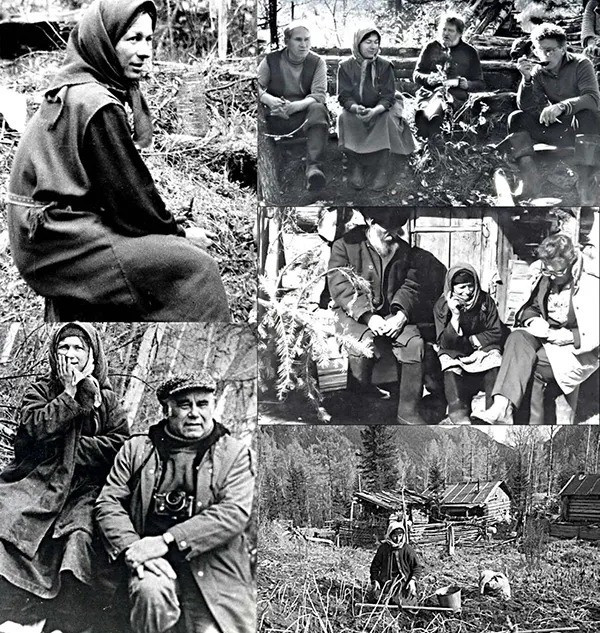 Gia đình Lykov đi sâu vào khu vực rừng taiga ở Siberia. Tại đó, họ dựng một ngôi nhà từ những thứ có thể kiếm được trong rừng. Cuộc sống của họ khá khó khăn khi chỉ tìm được ít thức ăn. Họ cũng trồng một ít khoai tây, rau xanh... nhưng không đủ dùng.