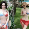 Hot girl Hà thành chiêu đãi fan loạt ảnh bốc lửa chào hè