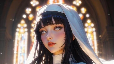 Hinata hóa cô dâu kiều diễm nhờ AI, fan Naruto “ngất ngây”