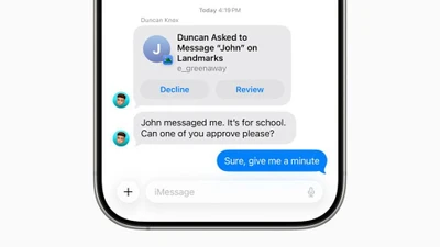 iOS 26 siết chặt an toàn, trẻ em phải xin phép mới được nhắn tin