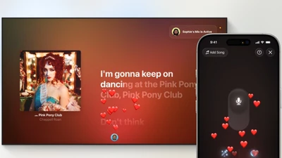 iPhone biến hình thành micro karaoke trong bản cập nhật mới