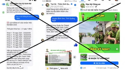Bóc mẽ chiêu lừa “Học kỳ Công an”, “Trại hè Quân đội” 