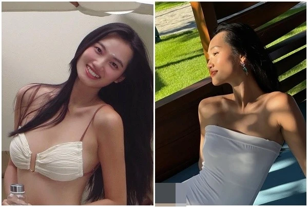 Á hậu Quỳnh Anh gây chú ý khi diện bikini khoe dáng nuột nà