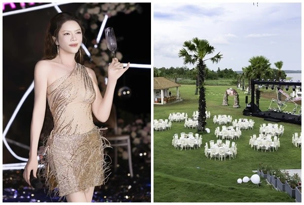 Tiệc sinh nhật tiền tỷ của Lý Nhã Kỳ ở resort 10 hecta