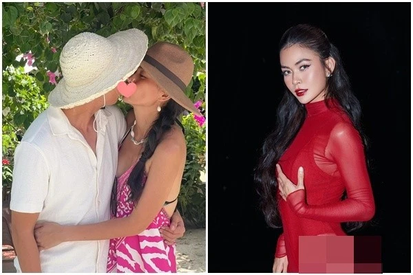 "Mỹ nhân da nâu" Mâu Thủy ngày càng gợi cảm, hạnh phúc