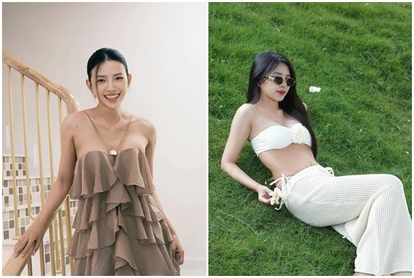 Vợ Phan Mạnh Quỳnh sở hữu vóc dáng nuột nà, chuộng váy áo gợi cảm