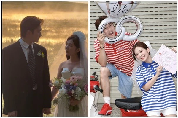 Ngọc Huyền lộ ảnh cưới bên Đình Tú, khoe cuộc sống hôn nhân