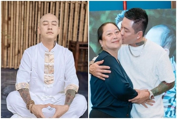 Tuấn Hưng xuống tóc để cầu sức khỏe cho mẹ
