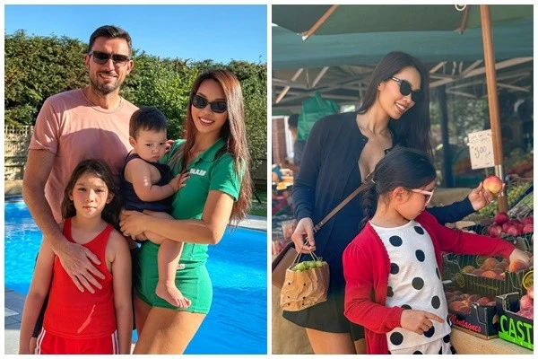 Kỳ nghỉ hè ở quê chồng của gia đình siêu mẫu Hà Anh 