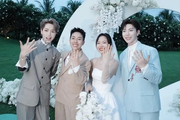 Nhiều sao Việt dự đám cưới nhạc sĩ Kai Đinh