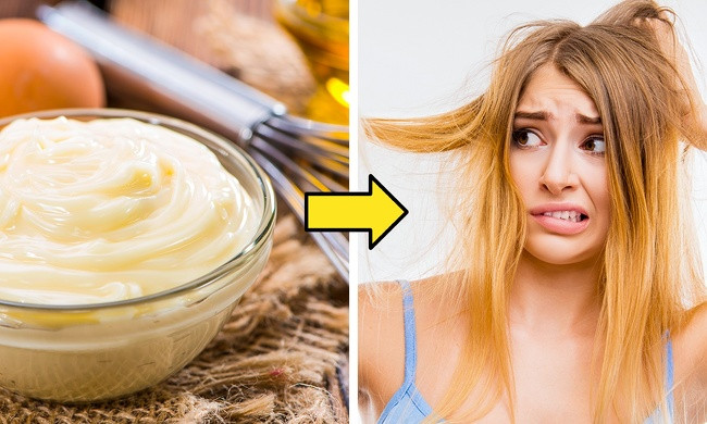 9. Ủ tóc với trứng và dầu: Cách làm đẹp này khiến tóc dính bết hơn.