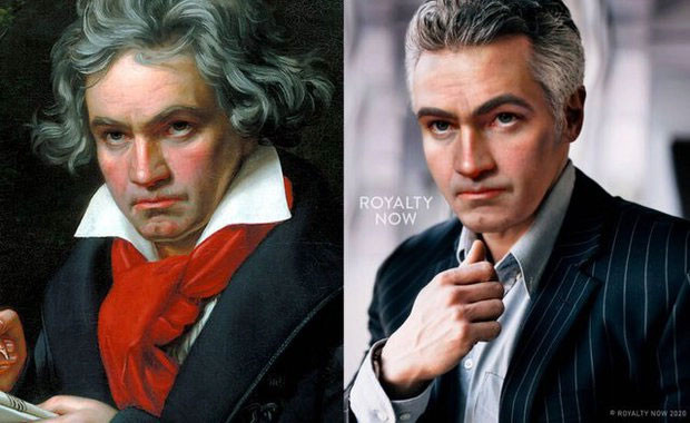 Nhà soạn nhạc thiên tài người Đức - Ludwig van Beethoven.