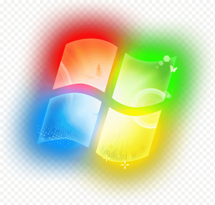 Trên logo của Windows 7, Micorsoft lồng vào các hình ảnh hoa cỏ và cả một con bướm ở góc trên bên phải, gợi ý rằng nó có tính năng trong suốt khi người dùng chuyển đổi giữa các cửa sổ với phím Win + Tab hoặc Alt + Tab. Ảnh Microsoft