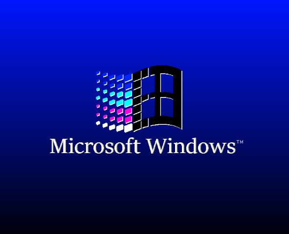 Năm 1992, Microsoft phát hành phiên bản Windows 3.1, lần đầu tiên logo có hình cửa sổ bay được giới thiệu. Ban đầu nó còn chưa có nhiều màu sắc và sau đó, nhanh chóng được thay đổi khi họ giới thiệu phiên bản Windows Server. Ảnh Microsoft