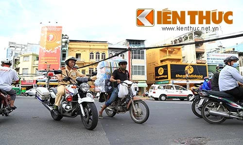 CSGT TP HCM ra quân dẹp “hung thần đường phố"