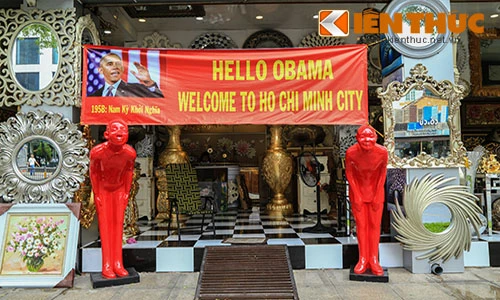 Tổng thống Barack Obama đã tới TP HCM